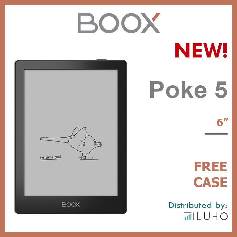 Onyx Boox Poke 5 E Ink Tablet Reader 6 Inch Quad Core Processor 