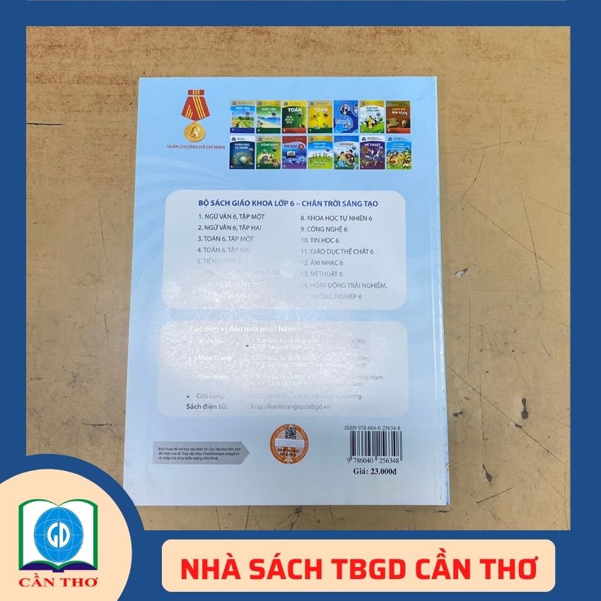 Bộ Sách Lớp 6 Chân Trời Sáng Tạo (Bài Học + Bài Tập)