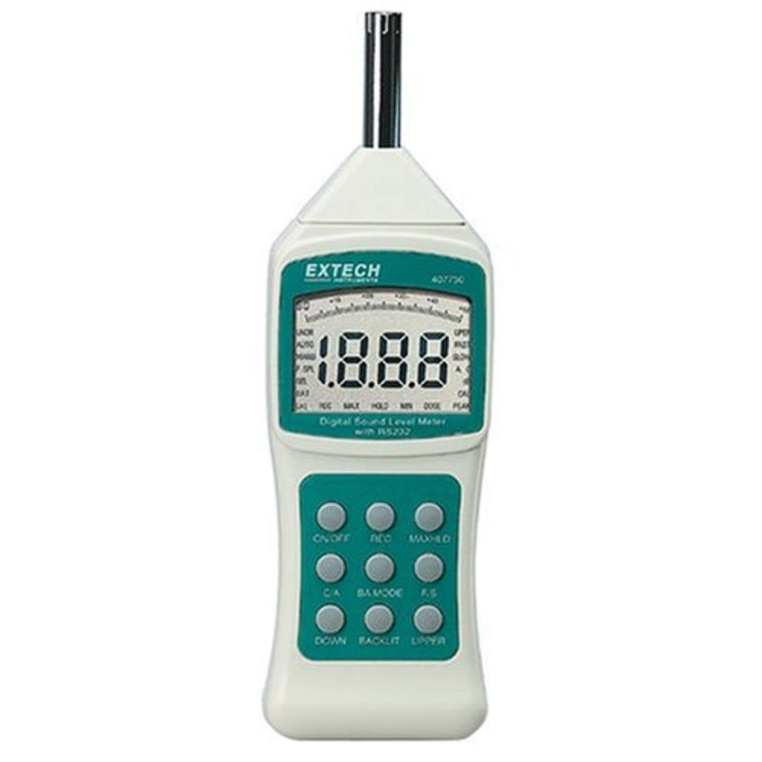 Extech 407750 Sound Level Meter with Background Sound Absorber Sound ...