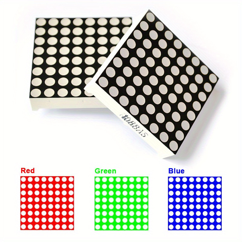 1pc max7219 8*8 dot matrix led display module, 3mm 1088as common cathode digital tube for arduino diy kit