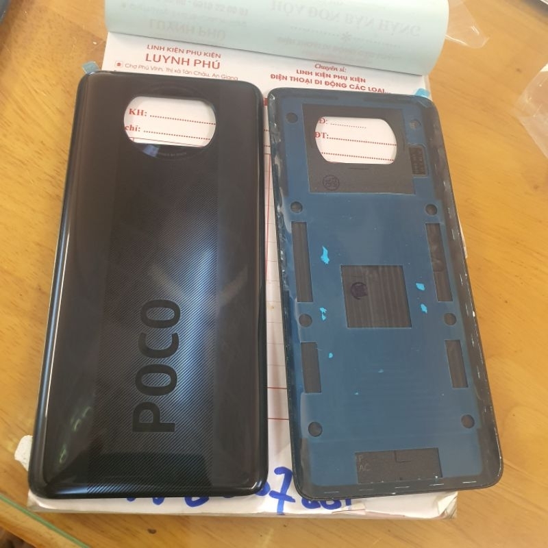 Nắp lưng xiaomi poco X3