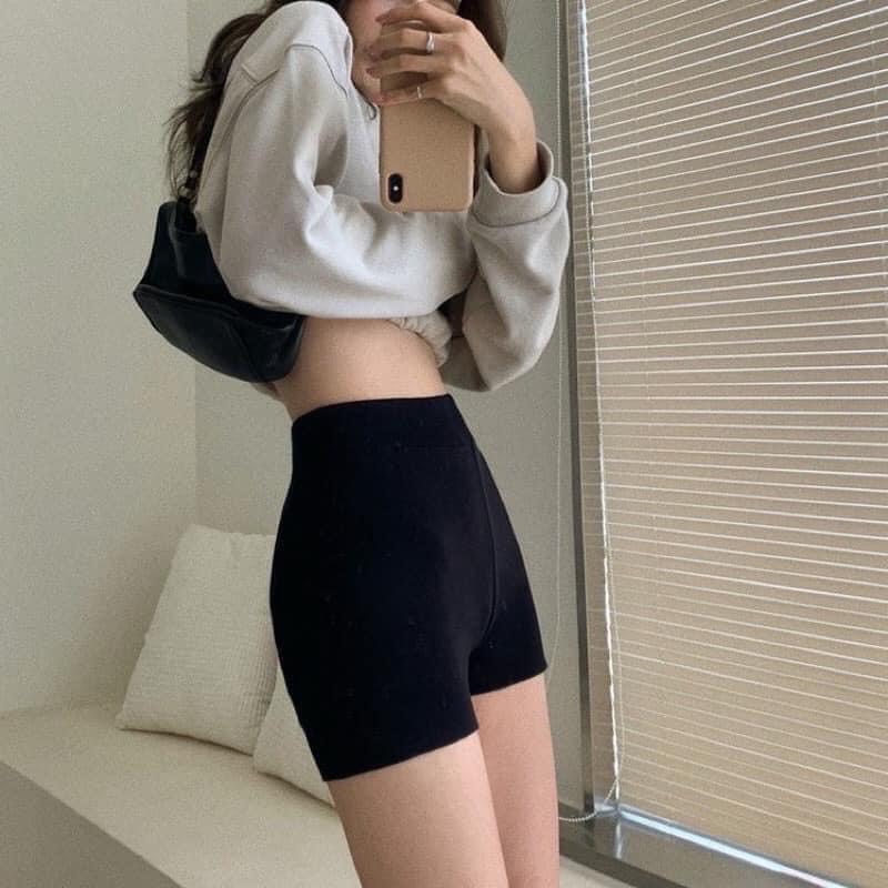 Quần short dancer dáng ngắn form ôm vải co giãn tốt