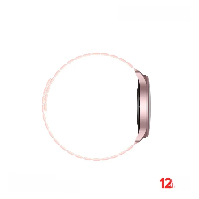 Kieslect Lora Lady Calling Smart Watch Women's Waterproof Fitness Tracker Blood Pressure Monitor Heart Rate Tracker Pink Black