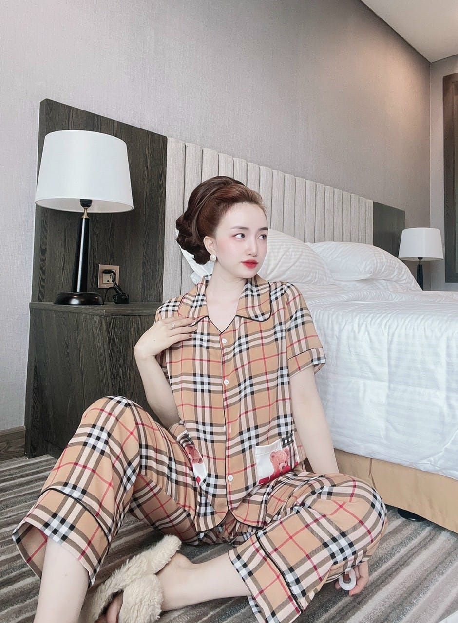 Set Bộ Lụa Mango Dài , Họa Tiết Siêu Xinh  ( dưới 60kg) - SP Y Hình