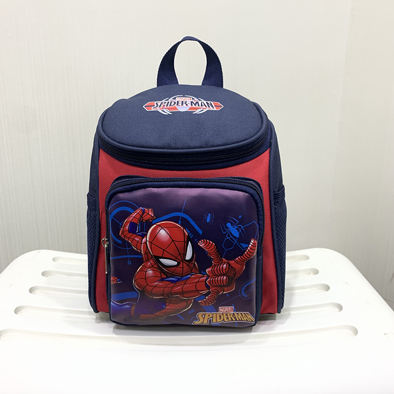 IP Children's Small Backpack Cartoon Fashion Boys and Girls Canvas Backpack Baby Kindergarten Small School Bag