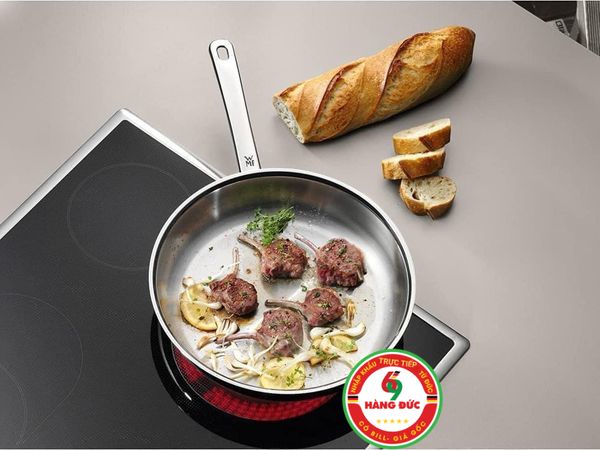 Chảo thép inox lòng trơn wmf flanne frying pan 24cm, 28cm