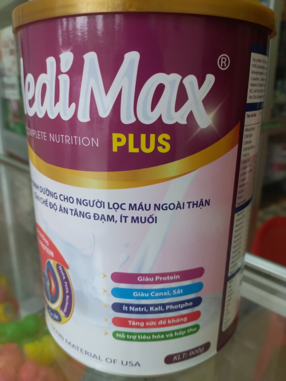 Sữa MediMax plus -dành cho người chạy thận