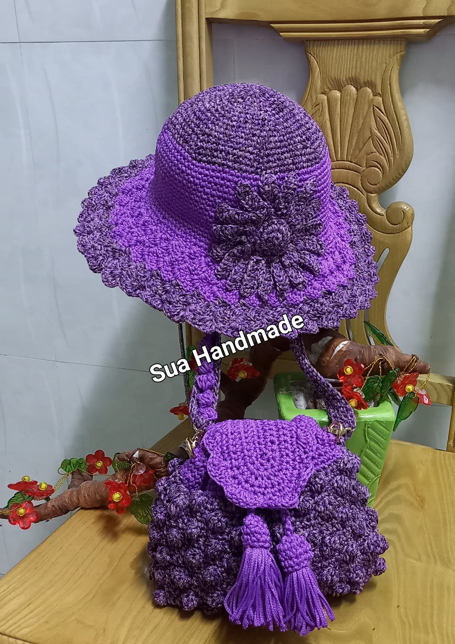 Nón Nón handmade chất liệu sợi dệt Việt Nam