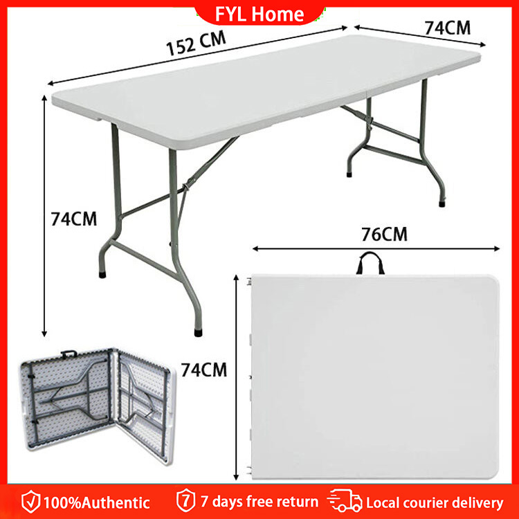 Large Size Folding Table Portable Heavy Duty Folding Table for Family