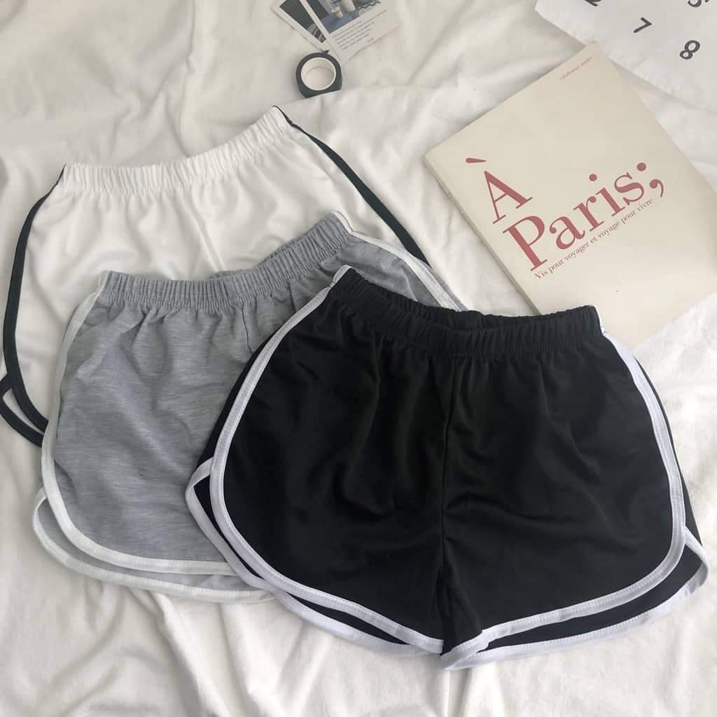 Quần short thời trang nữ, quần short viền nữ cá tính
