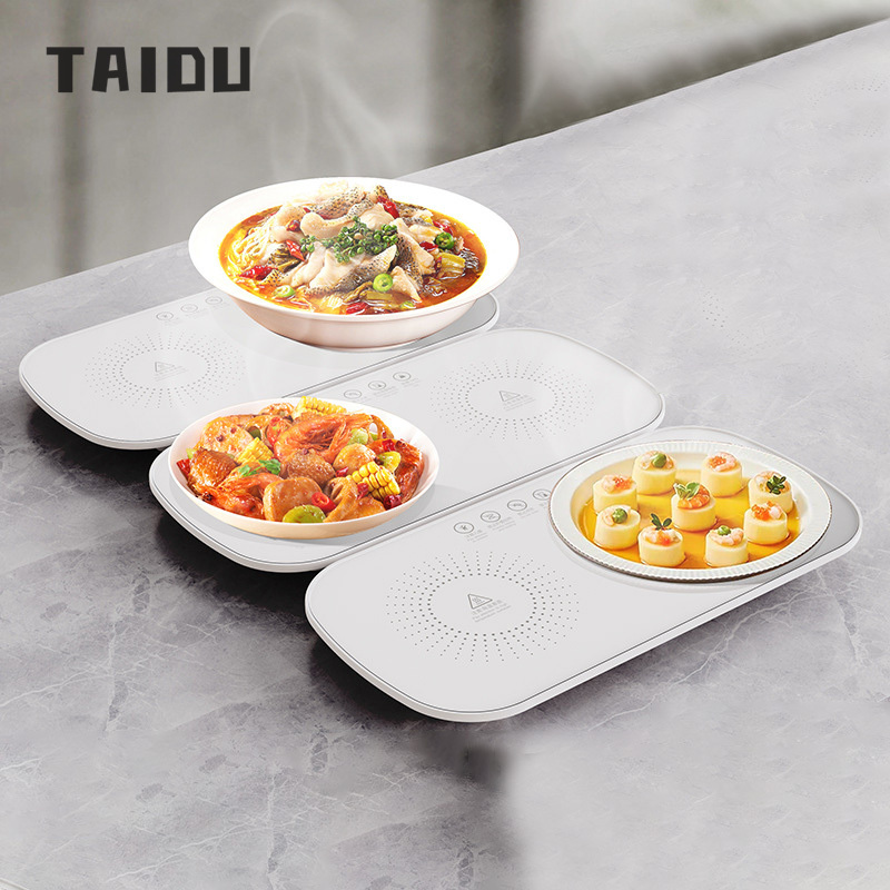 TAIDU Warming cutting board household multi-functional warming vegetable mat spliced folding hot cutting board insulation board food insulation