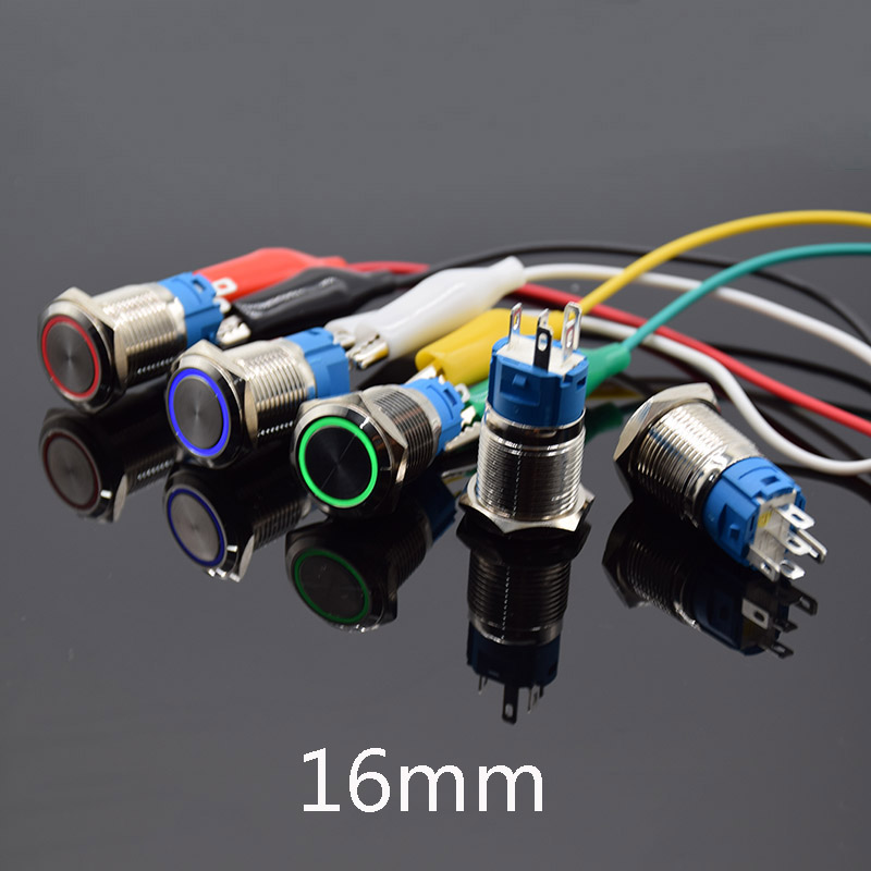 %E3%80%90TopazTrove%E3%80%9116mm%20Metal%20Push%20Button%20Switch%20LED%20Light%203-6V%2012V%2024V%20110V%20220V%20Self%20lock/%20Momentary%20reset%20Car%20Start%20Button%20Power%20Button%20red%20blue%20-%20Image%203