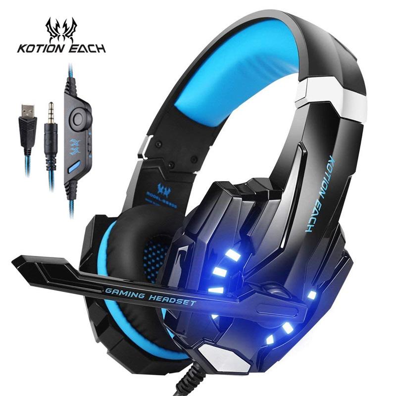 Mpow EG10 Gaming Headset for PS4 Wired Gaming Headphones with Noise Cancelling Mic Soft Memory Earmuffs PC Xbox One 254G Ultral-Lightweight Over-Ear Headset 3D Surround Sounds