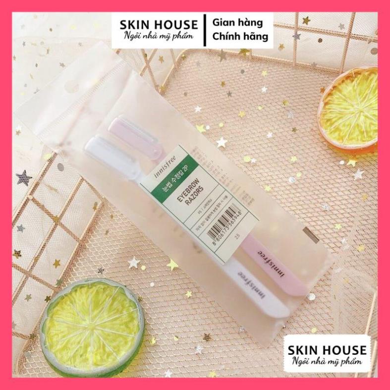 Dao Cạo Chân Mày Innisfree Eyebrow Razor 2 Cây