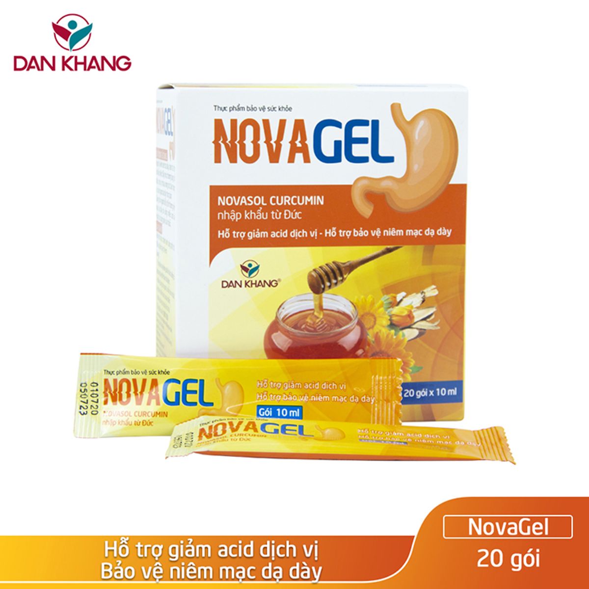 Novagel Hỗ trợ giảm acid dịch vị thumbnail