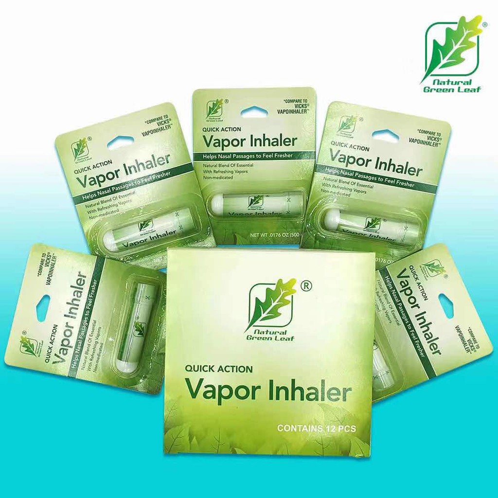 Natural Green Leaf Quick Action Vapor Inhaler Nixxe Lazada PH