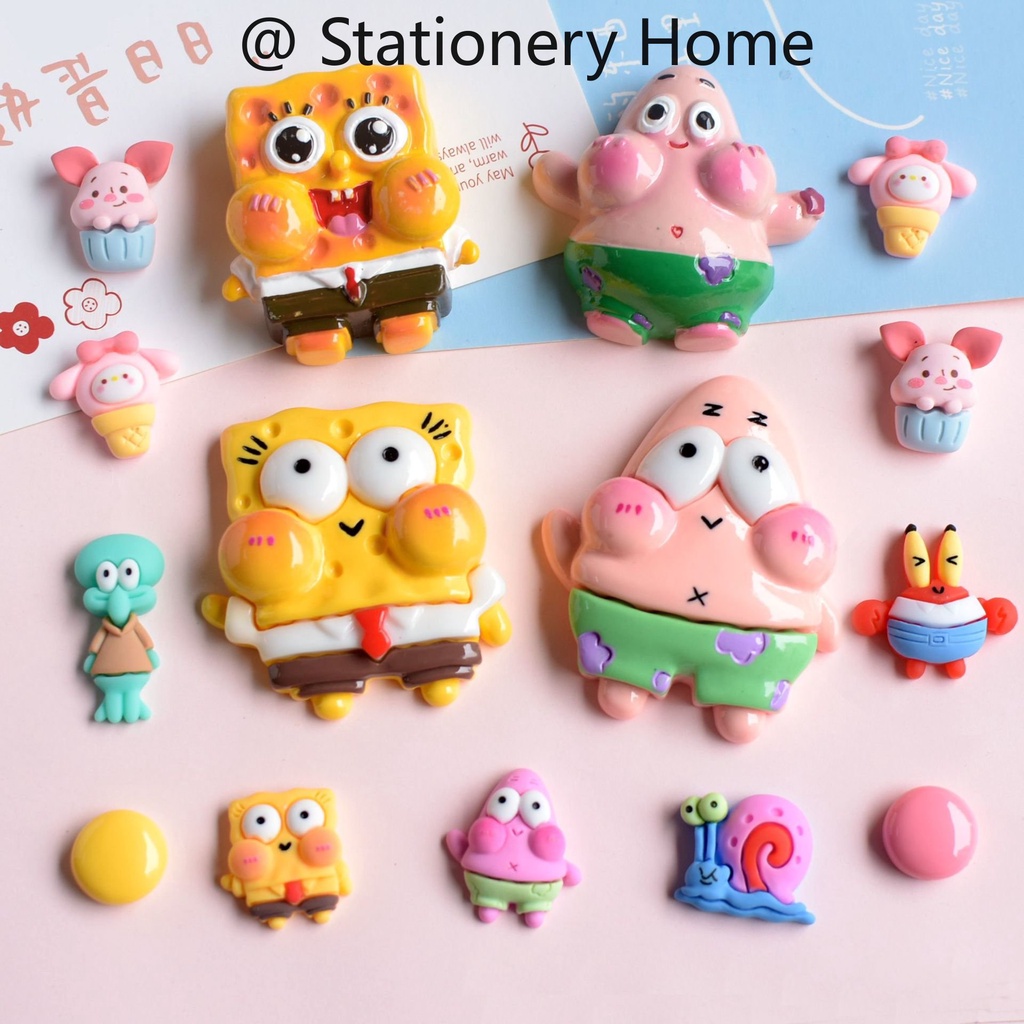 Nam Châm Hít Tủ Lạnh Thiết Kế Hình SpongeBob Dễ Thương