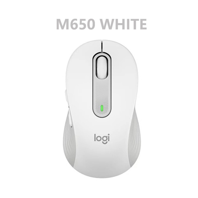 【100% Original】Logitech M650L wireless mouse Wireless Bluetooth Office Mouse Support multi