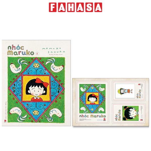 Fahasa - nhóc maruko - tập 2 - tặng kèm set card polaroid