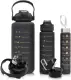 3pcs Water Bottle Colourful 2000ml 800ml 300ml 3 in 1. 