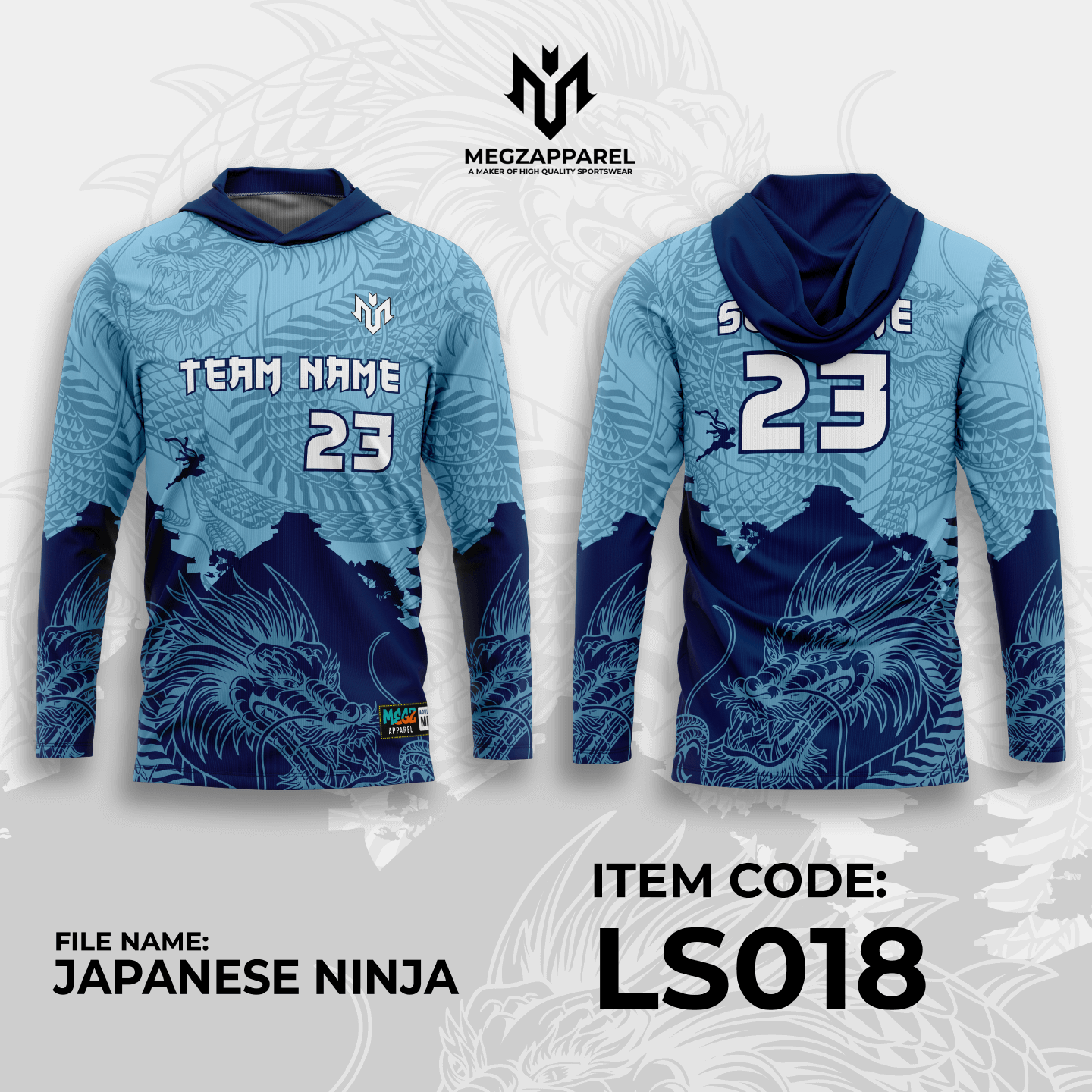 LS018 Basketball Warmer Hoodie Dri Fit Polyester Hoodie Unisex