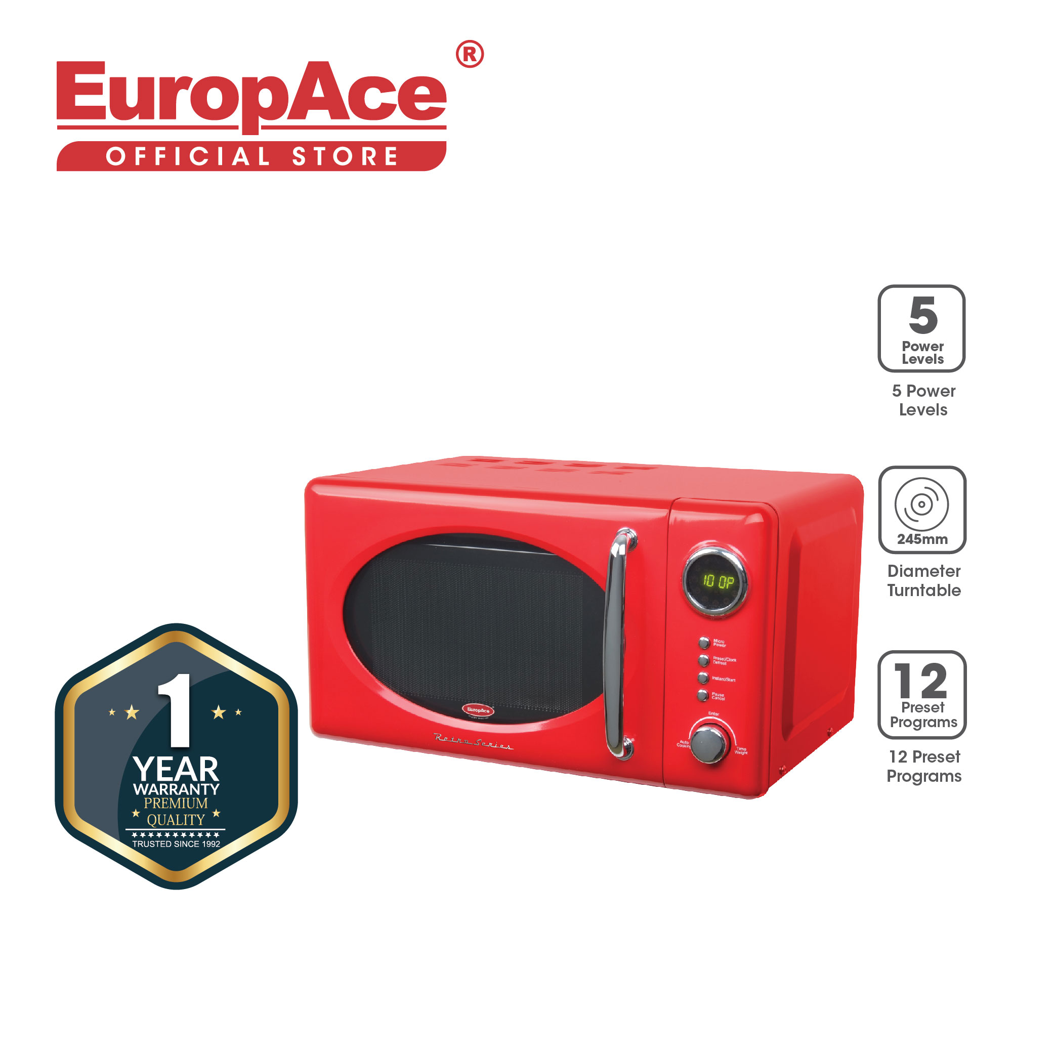 red microwave