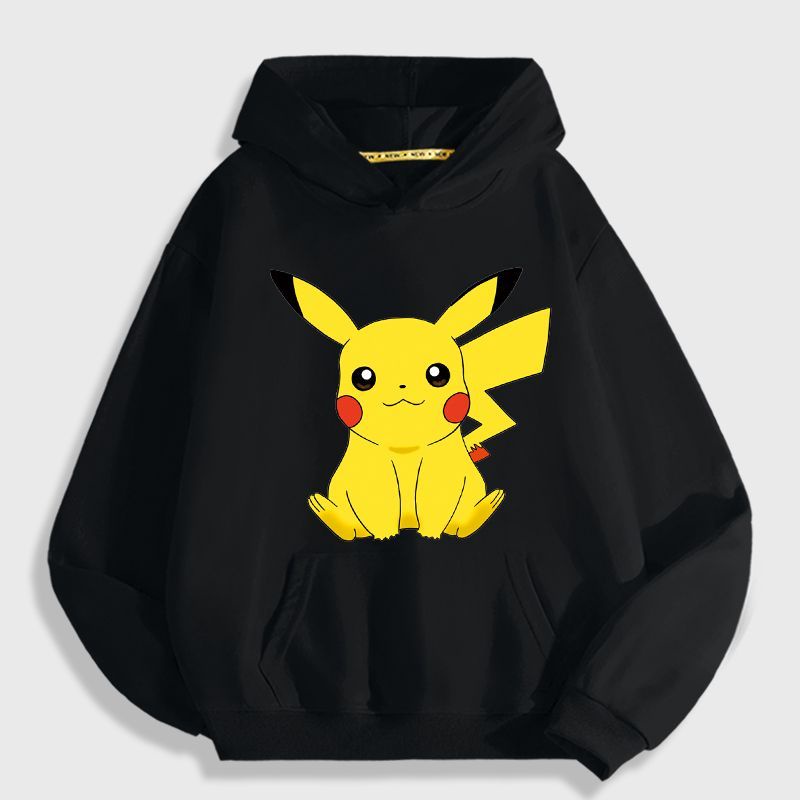 Áo Hoodie In Hình pikachu Pokemon Thời Trang Mùa Thu Cho Bé Trai
