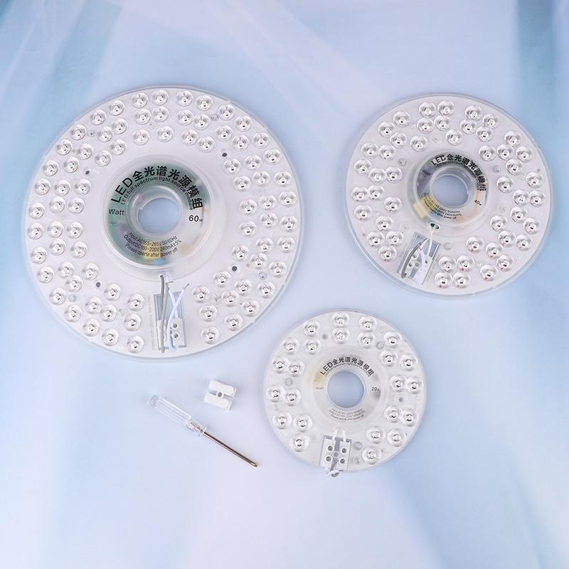 LED Panel Light Ceiling Lights LED Module 220V Ceiling Fan LED Light Kit 20W 40W 60W Round Replacement LED Panel Board. 