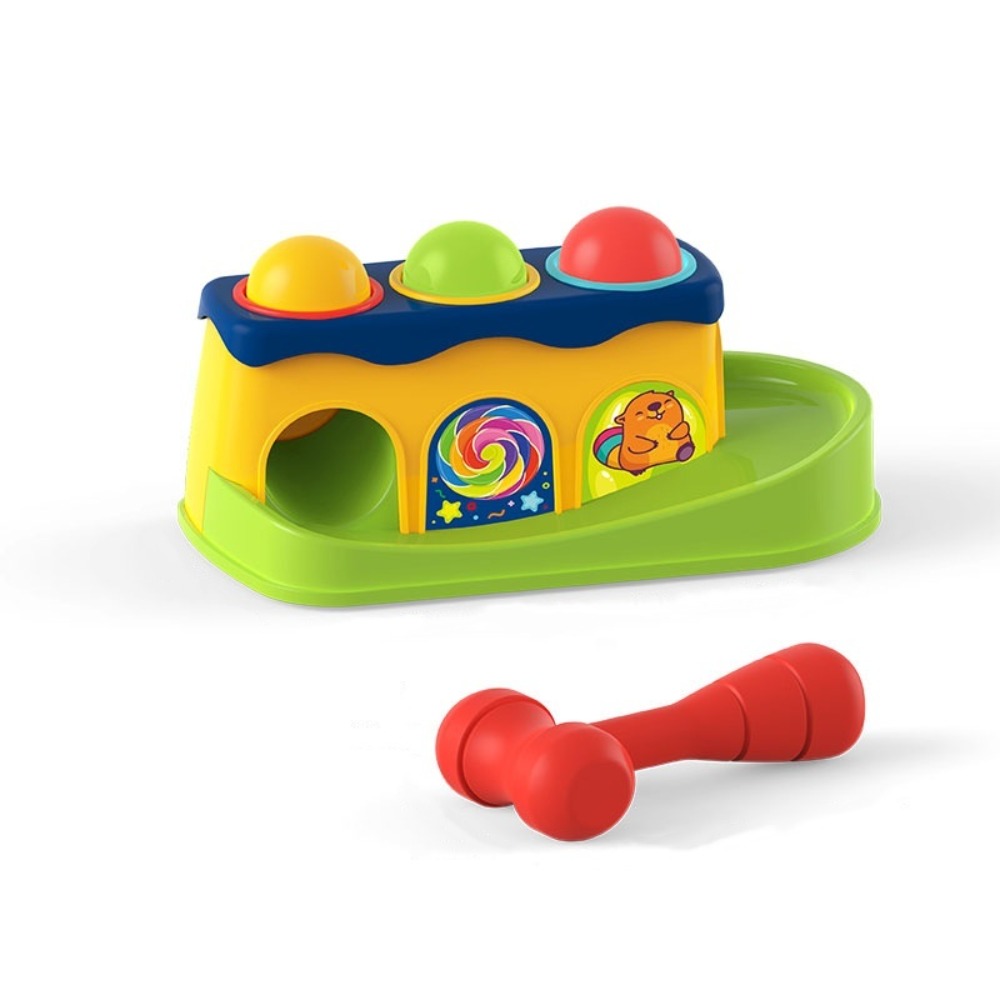 Children Gift Stacking Balls Interactive Hammer Toy Making Sounds ...