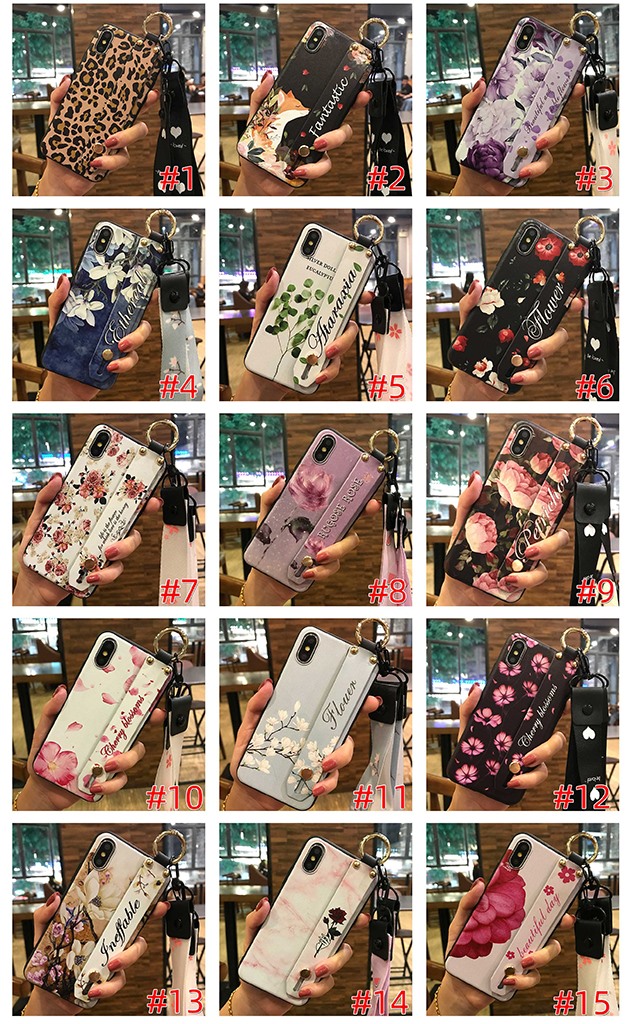 Anti-knock ring Phone Case For ZTE Blade A35/A55 Shockproof Soft case protective Anti-dust Flower Dirt-resistant Durable. 