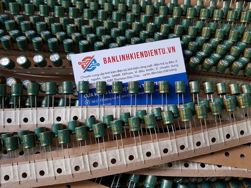 [Combo 20 chiếc] Tụ hóa 470uF 10V kích thước 8x9mm