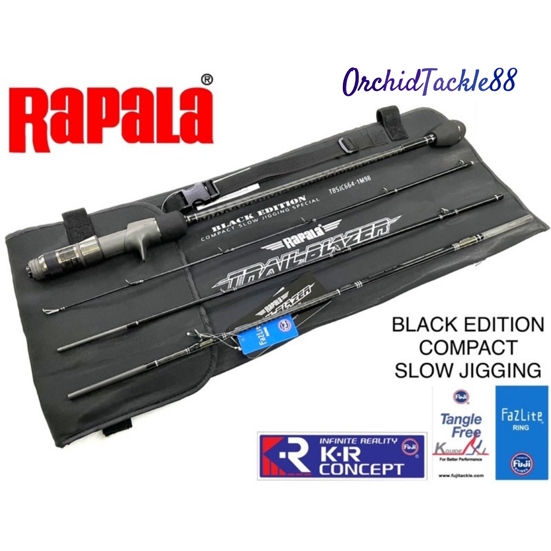 RAPALA Trailblazer Black Edition Compact Slow Jigging Special