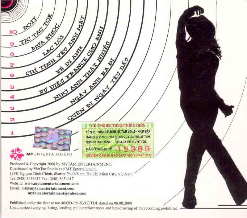 Bộ 8CD Mỹ Tâm Hay Cực Phẩm