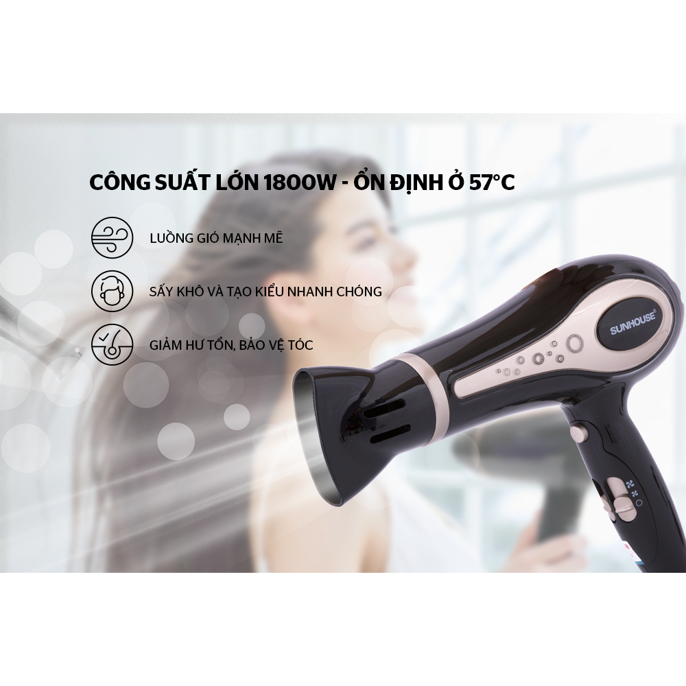 Máy sấy tóc SUNHOUSE SHD2317