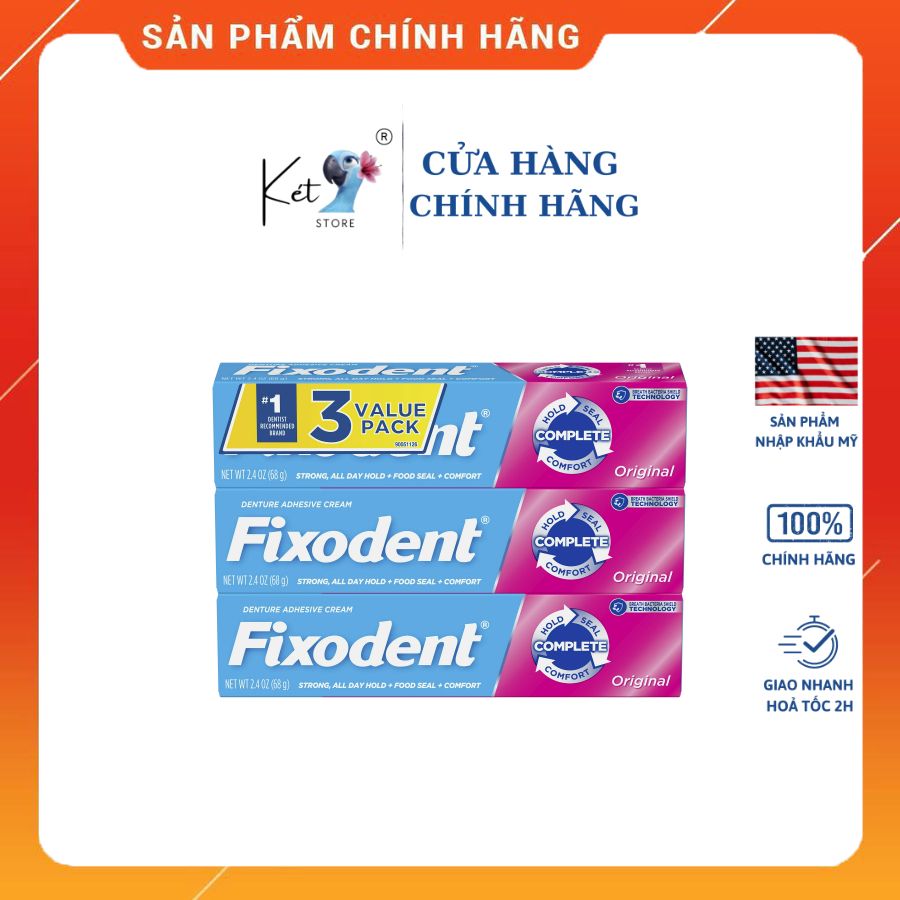 [CHÍNH HÃNG] Keo dán hàm răng giả