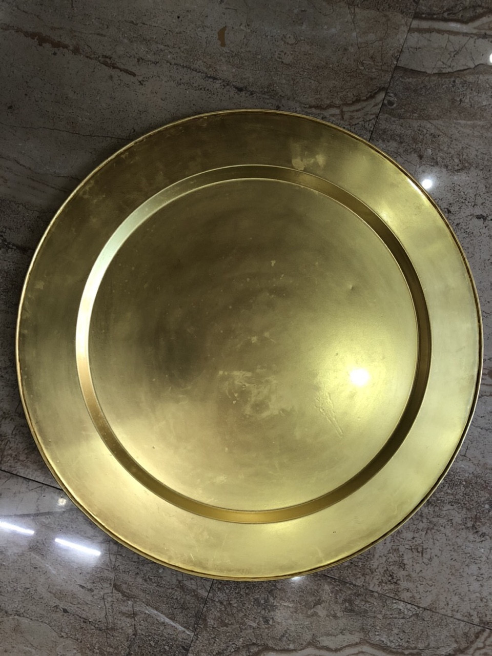Mâm đồng trơn ăn cơm, mâm thờ cúng bằng đồng