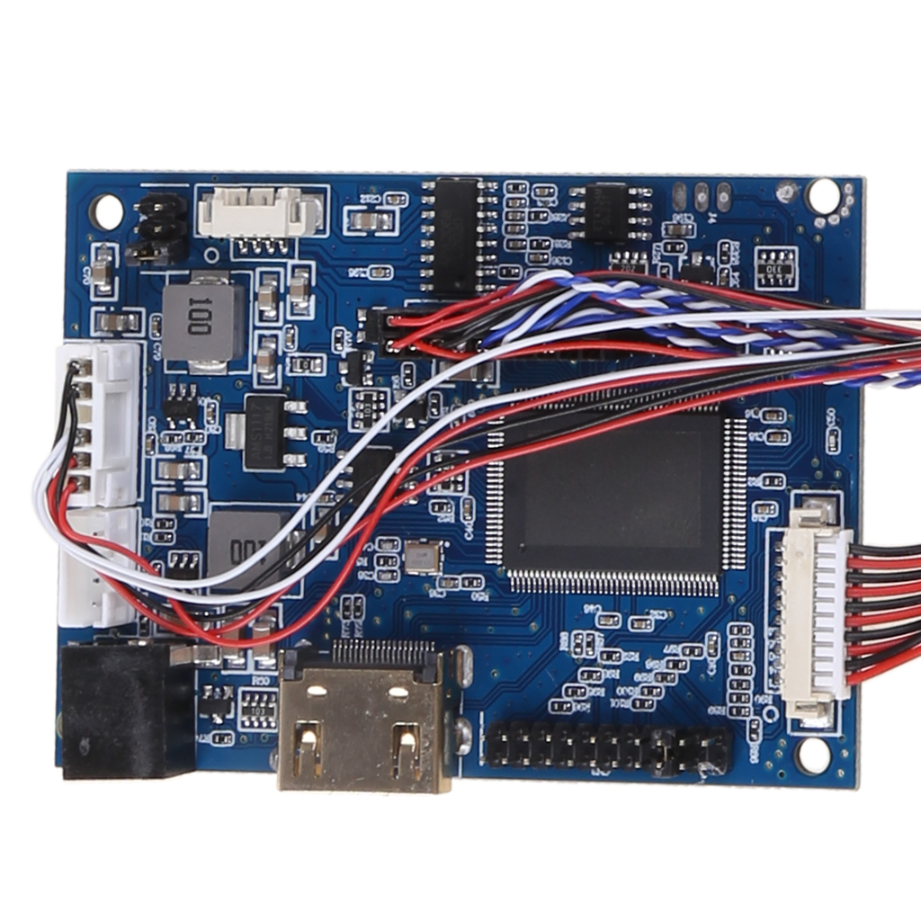 1 Bộ HDMI tương thích LVDS Bảng điều khiển 40pin bộ cáp cho Raspberry Pi 3 hỗ trợ hai màu đèn báo LED hiển thị