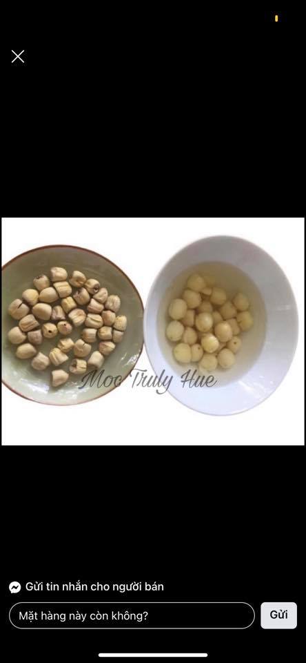 [VSATTP] Hạt Sen Khô Sấy Lạnh Đặc Biệt - Mộc Truly Hue's