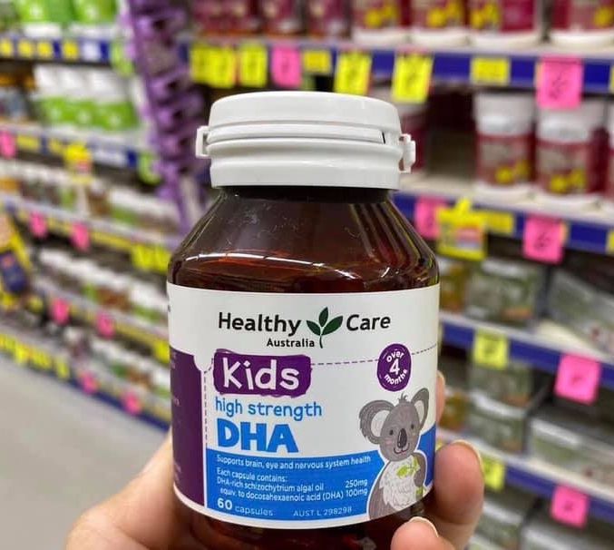 DHA Heathy Care cho bé 60v Úc