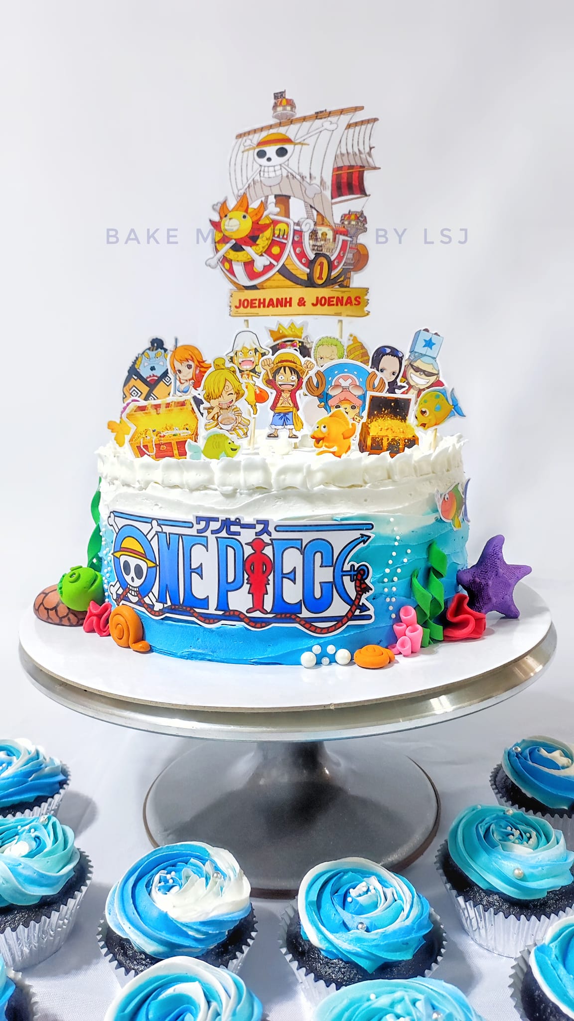 Buy One Piece Anime 6 pcs Cake Topper 2436 Tall Mini Figure Birthday  Cake Personalized Custom Customized Birthday Party Online at  desertcartINDIA