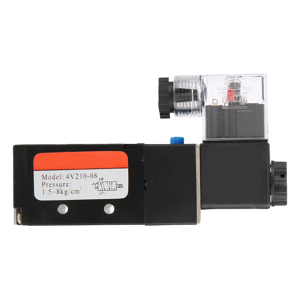Solenoid G1/4 4V210-08 2 Van điện từ vận hành thí điểm 5 cổng