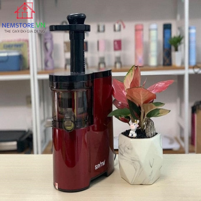 MÁY ÉP CHẬM ÉP TRÁI CÂY SATVM JE07 VẮT KIỆT BÃ [BẢO HÀNH 6 THÁNG]