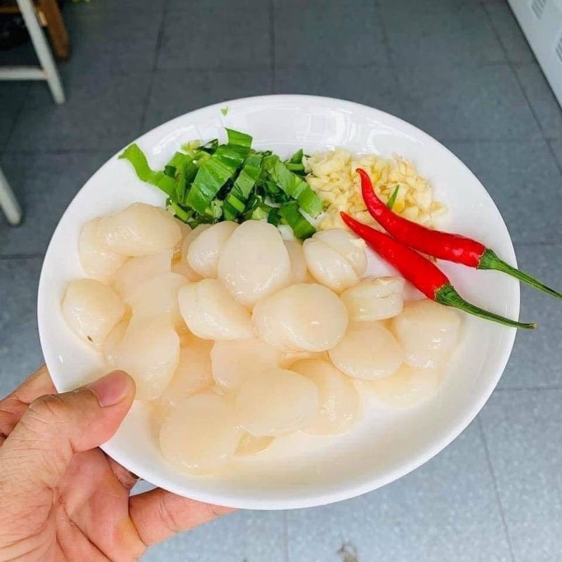 Cồi sò điệp Nhật size 60-80 bịch 1kg (giao tphcm)