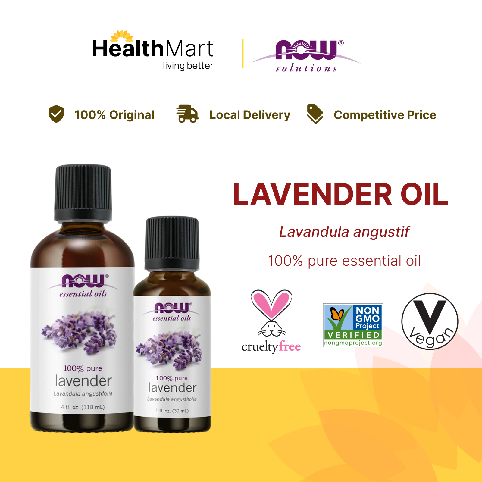 Now Lavender Oil 30 ml
