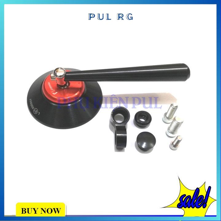 Gương chiếu hậu rizoma tròn loại 1 lắp xe máy giá 1 cái trái