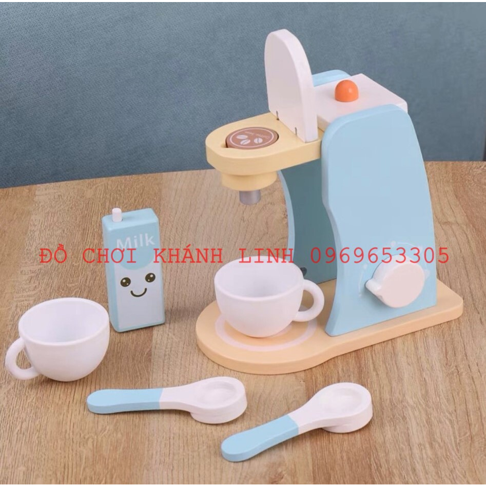 SET 6 MÓN ĐỒ CHƠI NHÀ BẾP BẰNG GỖ CHO BÉ