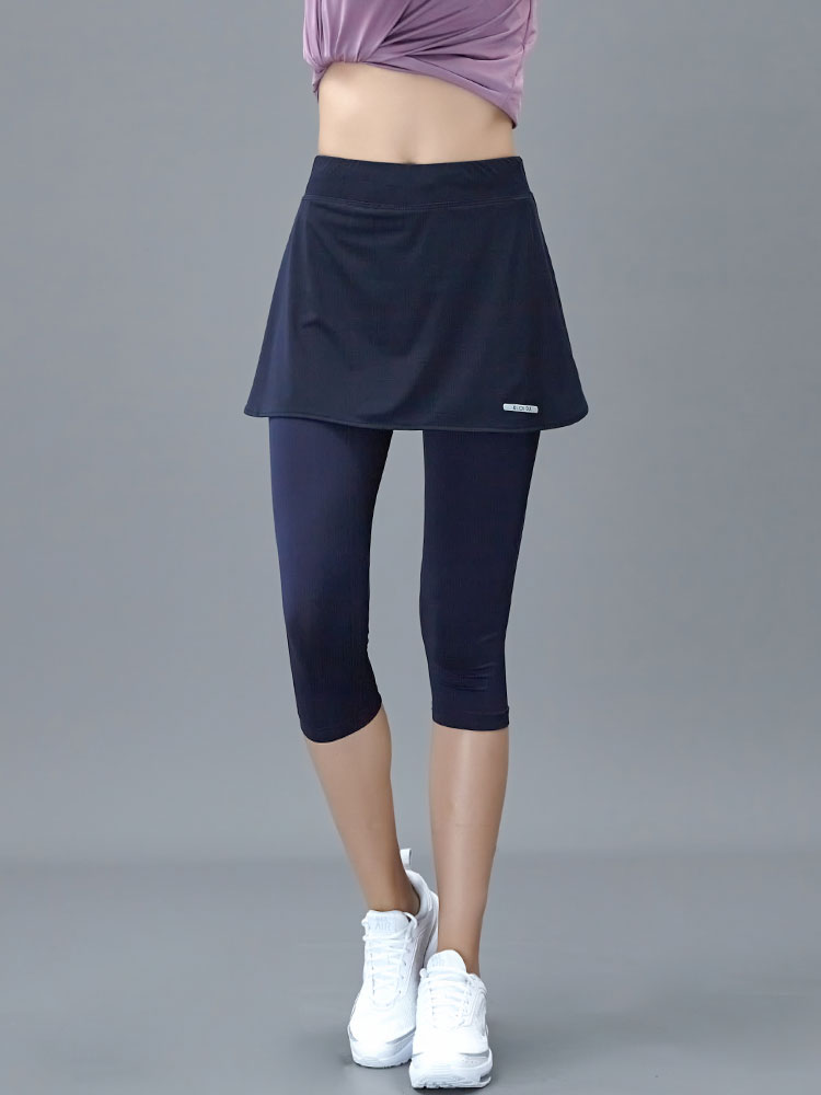 2in1 Sports Pants Skirt Women's Quick Dried Outdoor Yoga Skirt