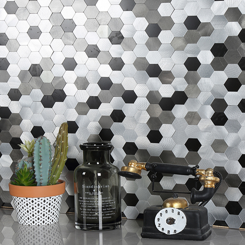 【Exclusive Offer】Peel And Stick Backsplash Hexagon 3d Wall Tile For ...