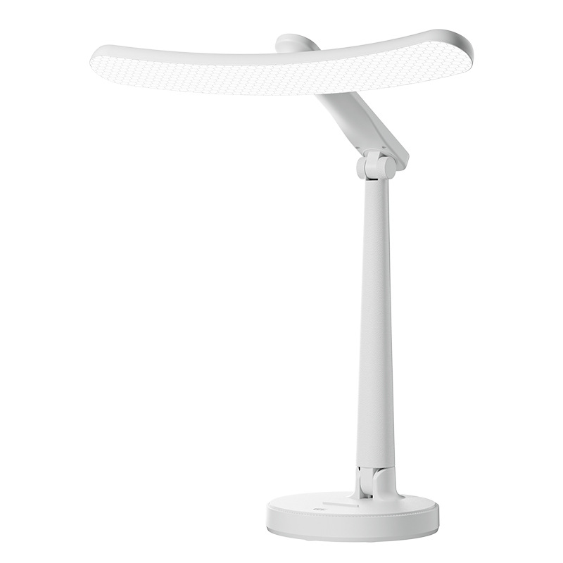 DANLE【Miễn phí vận chuyển】Bóng LED mới cong Đèn bàn học sinh học xi bảo vệ mắt ký túc xá đặc biệt chân cắm gập Đèn đọc sách ban đêm cạnh giường ngủ