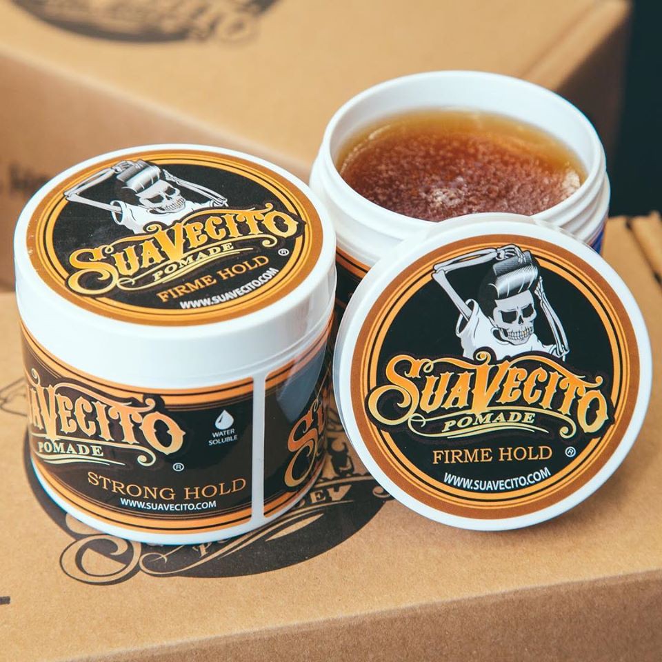 Sáp Vuốt Tóc Nam Suavecito Strong Hold - Sáp Mềm Nhé ( Hộp 113g)